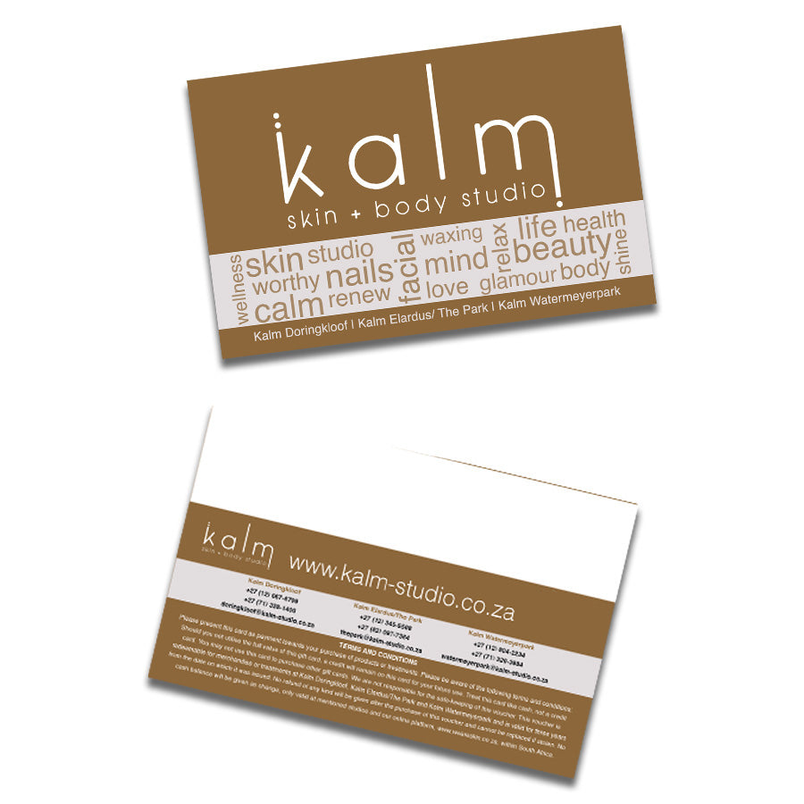 The Gift of Kalm: Digital Gift Card